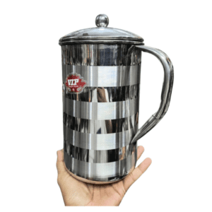 ৩ লিটার জাম্বো স্টেইনলেস স্টিল জগ ওজন ৬০০গ্রাম প্লাস – লেজার প্রিন্ট